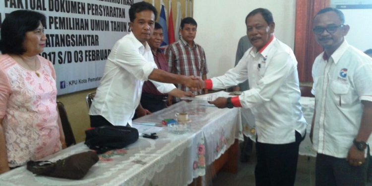Selamat, Perindo Lolos Verifikasi di Siantar Selamat, Perindo Lolos Verifikasi di Siantar