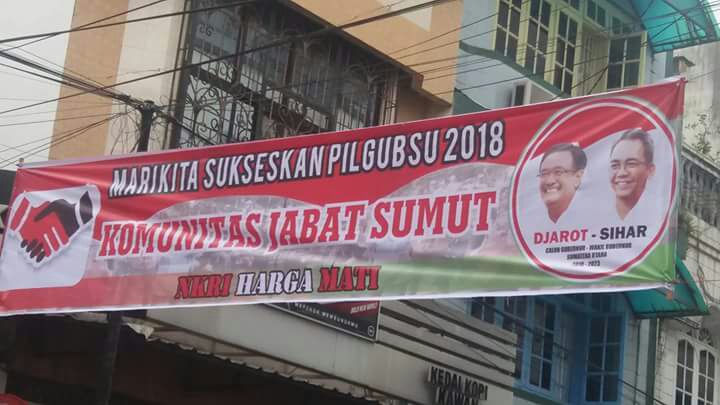 Komunitas JABAT SUMUT Nyatakan Dukungan Untuk Djarot -Sihar. Berharap Sumut yang Bersahabat...
