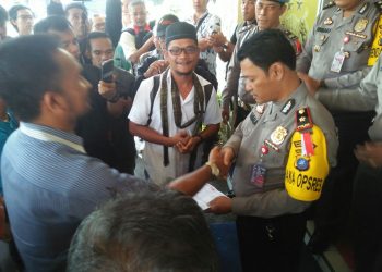 Aksi Damai Wartawan. Wakapolres Minta Maaf, Aiptu AS Sudah Disuruh Guling-Guling...