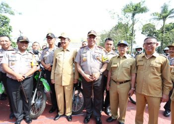 Polres Simalungun Terima 20 Unit Kendaraan Hibah Pemprov