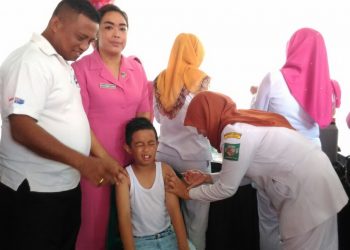 Bhayangkari Simalungun Gelar Vaksinasi Difteri untuk Keluarga Polisi..