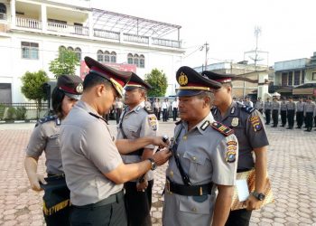 Kapolres Samosir Pimpin Sertijab Kasat Sabhara