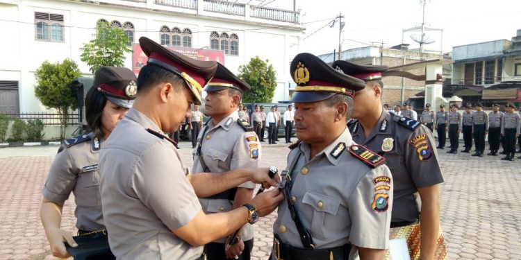 Kapolres Samosir Pimpin Sertijab Kasat Sabhara