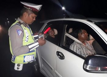 Polres Simalungun Gelar Razia Skala Besar. Hasilnya Cuma Tilang STNK dan SIM