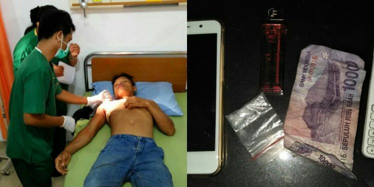 Dorr! Timah Panas Menembus Bahu Pengedar Sabu yang Berusaha Rampas Senpi Polisi Dorr! Timah Panas Menembus Bahu Pengedar Sabu yang Berusaha Rampas Senpi Polisi