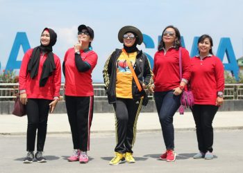 Istri Kapolri Kunjungi Pesanggrahan Bung Karno, Rombongan Kagum akan Keindahan  Danau Toba