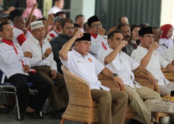 Hadiri Pelantikan DPC Gerindra Siantar, Edy Harapkan Eramas Menang di Siantar