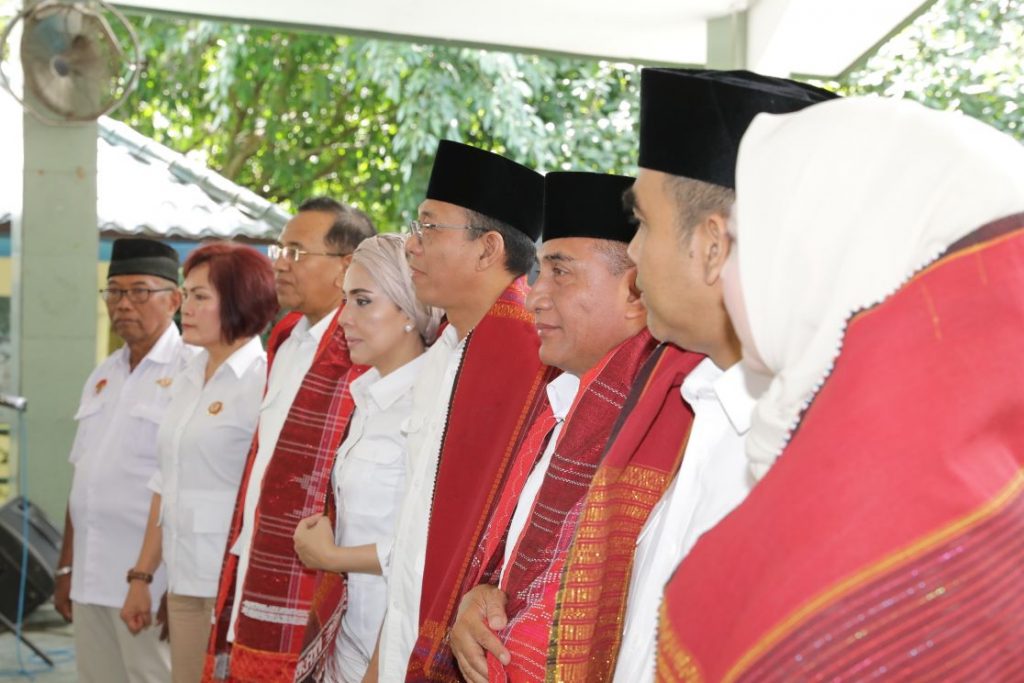 Hadiri Pelantikan DPC Gerindra Siantar, Edy Harapkan Eramas Menang di Siantar