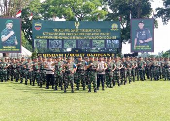 Apel Dansat Kodam I / Bukit Barisan Resmi Dibuka dan Dihadiri Kapolres Simalungun