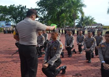 Selamat Bertugas, 21 Personil Polisi Baru Masuk Nias. Ini Daftarnya....