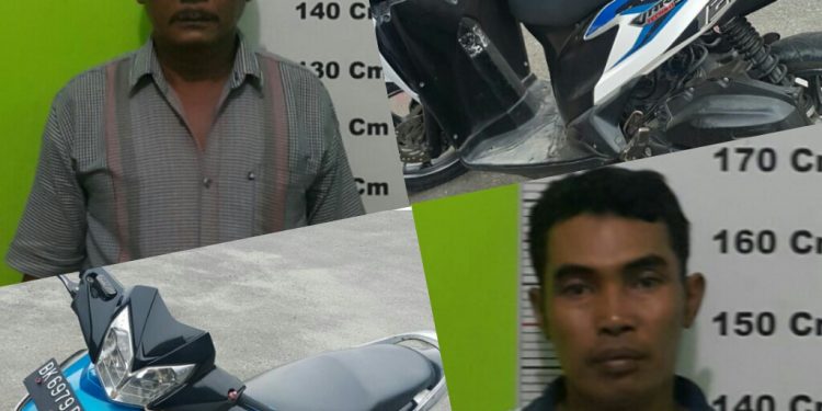 Sindikat Jual Beli Sepedamotor Bodong Terungkap. Dua Pelaku dan Dua sepedamotor Diamankan