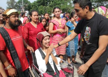 Walikota Hefriansyah Ikut Menari di Pembukaan Festival Serbu Siantar 2018
