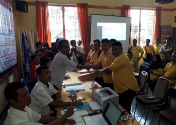 Golkar Resmi Daftarkan Kader Terbaiknya ke KPUD Siantar