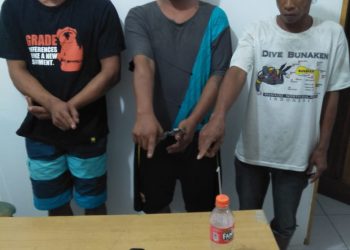 Dari Dalam Kamar, Tiga Pria ini Diamankan Polisi