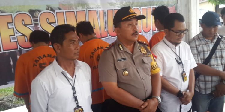 Sindikat Curanmor Siantar Simalungun Ditangkap Sat Res Polres Simalungun