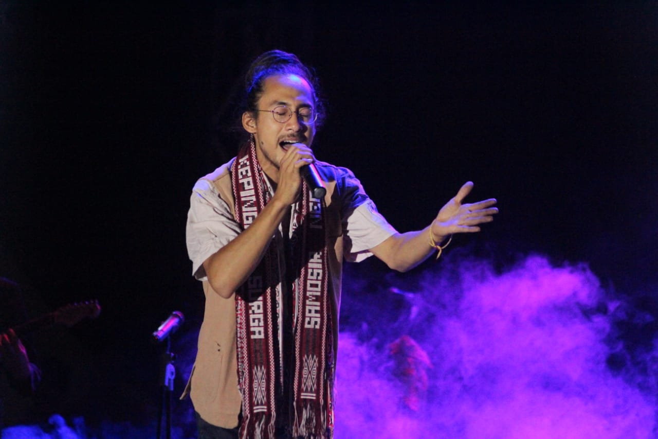 Samosir Music International 2018, Herman Delago dan Tim Bawakan Lagu ‘Mardua Holong’