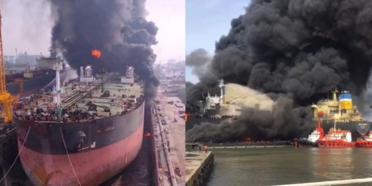 Kapal Tanker MT Jag Leela Terbakar di Belawan, Berikut Daftar Korban