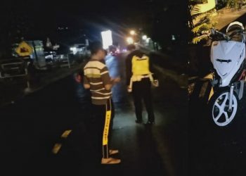 Naik Sepedamotor Posisi Tiduran, Kornelius Siburian Tewas Tabrakan di Sidikalang
