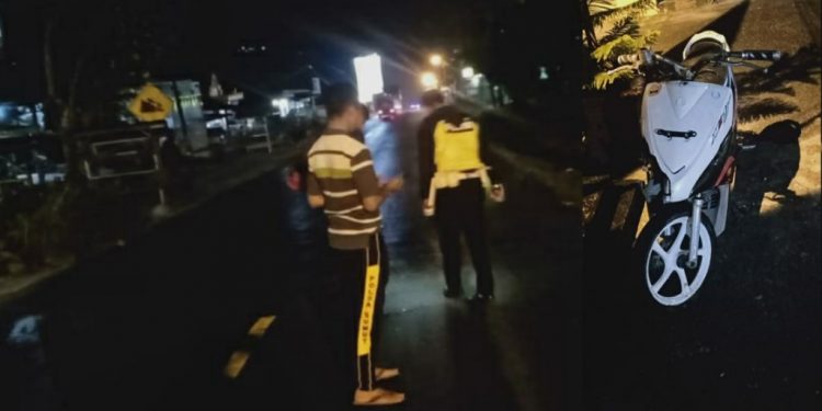 Naik Sepedamotor Posisi Tiduran, Kornelius Siburian Tewas Tabrakan di Sidikalang