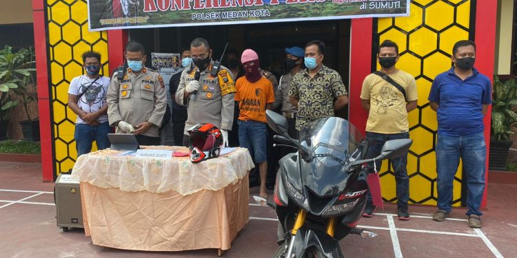Melawan Polisi Pakai Pisau, Pelaku Curanmor di Medan Tewas Terkapar