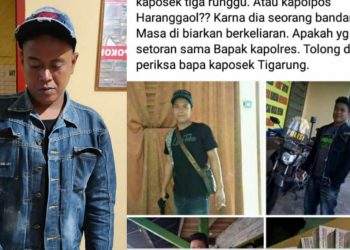Punya Senpi Ilegal dan Viral di FB, Jhanson Sihaloho Ditangkap di Simalungun