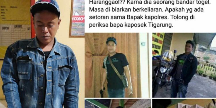 Punya Senpi Ilegal dan Viral di FB, Jhanson Sihaloho Ditangkap di Simalungun
