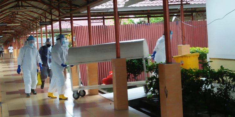 PDP Covid-19 Warga Siantar Marihat Meninggal Dunia di RSUD dr Djasamen