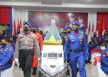 HUT ke-70 Polairud, Kapolda Janjikan Penghargaan Bagi yang Berprestasi Menegakkan Hukum di Laut
