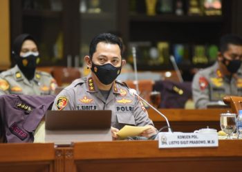 Komjen Listyo Sigit Prabowo Jalani Uji Kelayakan dan Kepatutan atau Fit and Proper Test Calon Kapolri
