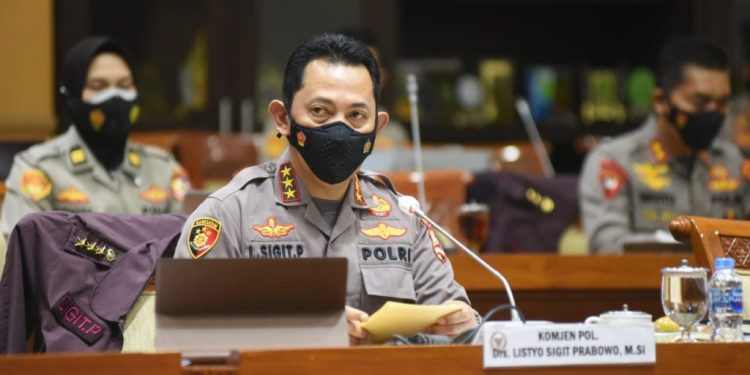 Komjen Listyo Sigit Prabowo Jalani Uji Kelayakan dan Kepatutan atau Fit and Proper Test Calon Kapolri