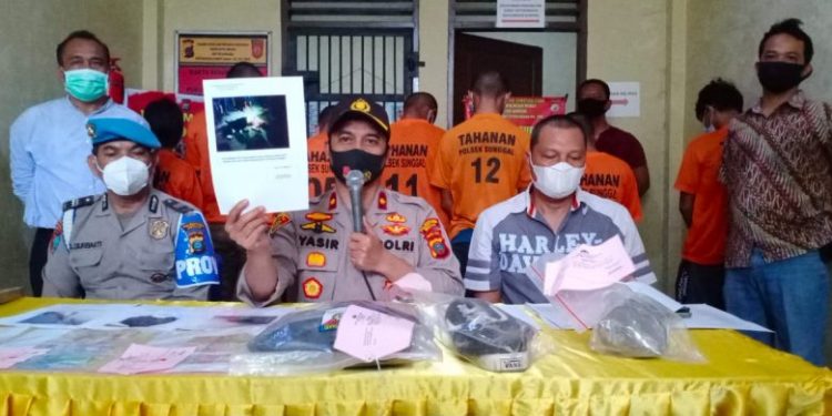 Rampok dan Bunuh Remaja di Sei Semayang, 7 Anggota Geng Motor Rock N Roll Diringkus