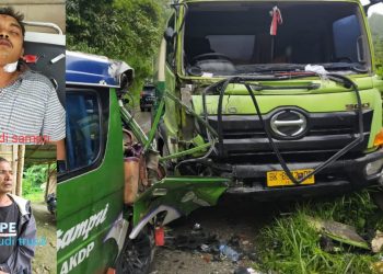 Joni Manullang Tewas dalam Tabrakan Sampri dengan Truk CPO, Penumpang Lainnya Dilarikan ke Rumah Sakit