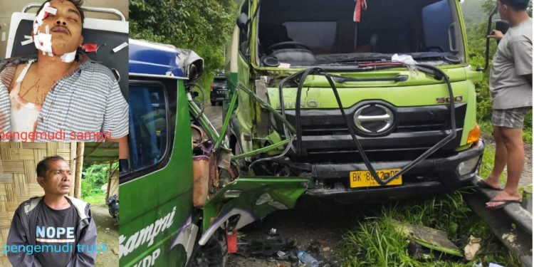 Joni Manullang Tewas dalam Tabrakan Sampri dengan Truk CPO, Penumpang Lainnya Dilarikan ke Rumah Sakit Joni Manullang Tewas dalam Tabrakan Sampri dengan Truk CPO, Penumpang Lainnya Dilarikan ke Rumah Sakit