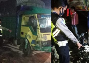 Jhon Sinaga Meregang Nyawa  pasca Kecelakaan RX King Kontra Truk Cold Diesel di Jalin Siantar-Saribudolok