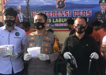 Sepekan Jabat Kapolres Labuhanbatu, AKBP Deni Kurniawan Paparkan 19 TSK Tangkapan Narkoba