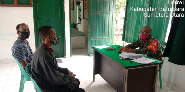 Beri Arahan Dan Petuah Bagi Pemuda Yang Ingin Bergabung Menjadi Prajurit TNI