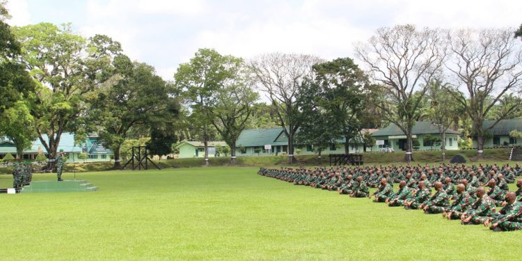 Danrindam I/BB Kolonel Inf Waston Purba Buka Diktukbasus Babinsa TNI AD TA 2020 di Siantar