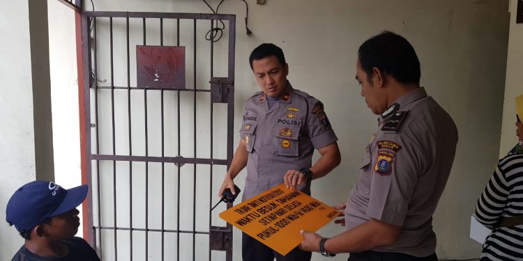 Kapolsek Percut Seituan Minta Petugas Selalu Siaga saat Cek Tahanan