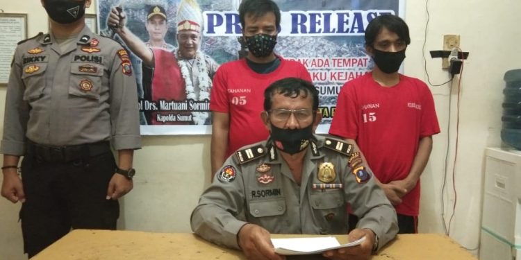 Pengedar dan Kurir Narkoba Diciduk dari Penginapan di Jalan Ahmad Yani