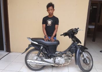 Kembali Beraksi, Seorang Residivis Curanmor Diciduk Polsek Bangun