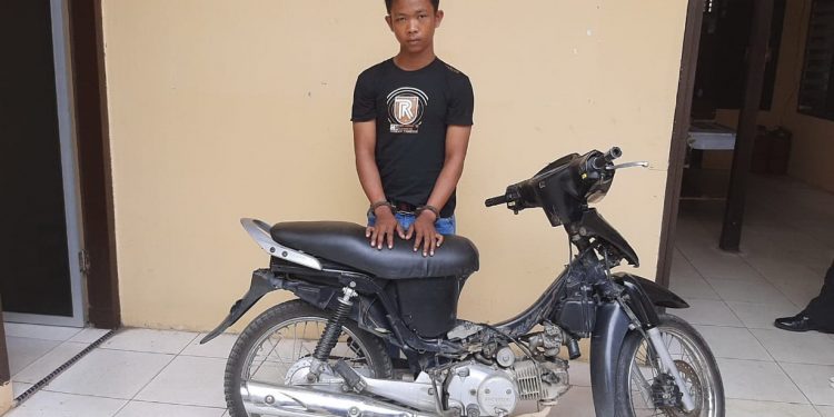 Kembali Beraksi, Seorang Residivis Curanmor Diciduk Polsek Bangun