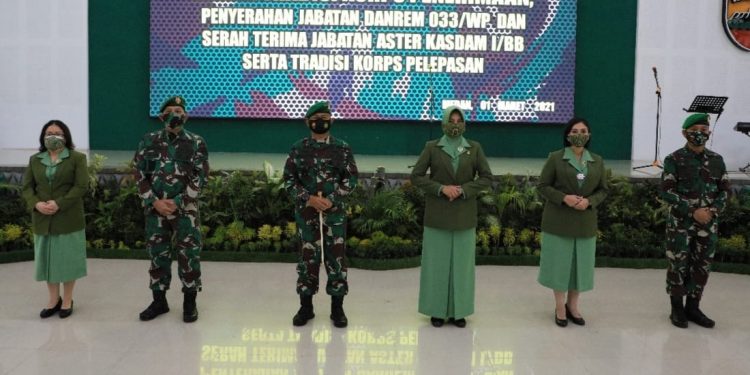 Selamat! Brigjen TNI Jimmy Ramoz Manalu Dipercaya Jabat Danrem 033/WP