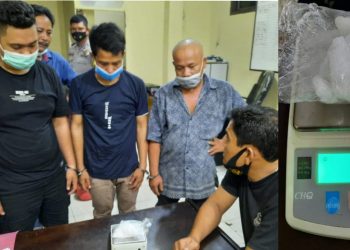 Transaksi Sabu di Jalan DI Panjaitan, Ulong Ditangkap Bersama Ayah dan Pakde