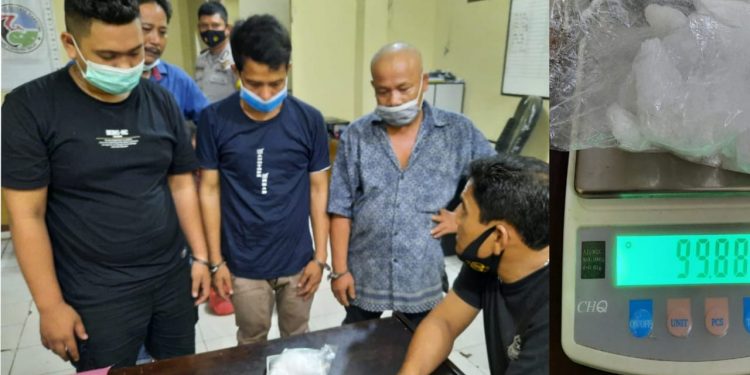 Transaksi Sabu di Jalan DI Panjaitan, Ulong Ditangkap Bersama Ayah dan Pakde