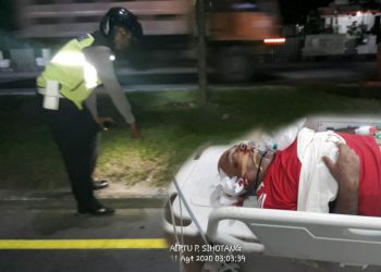 Gorga Simanjuntak Korban Tabrak Lari di Medan Johor, Ditolong Mantan Kapolsek Kompol BL Malau