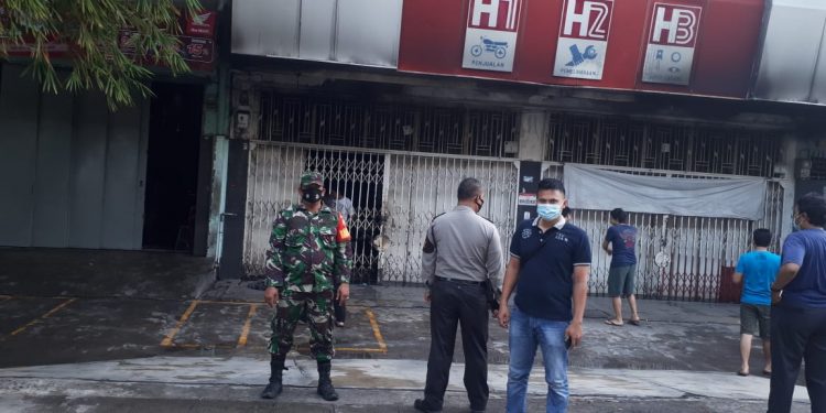 Showroom Honda di Sibolga Terbakar saat Pemilik Tertidur
