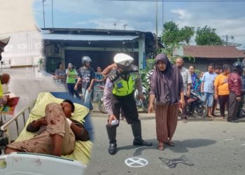 Kecelakaan Vario vs Vixion di Jalan Lintas Siantar-Limapuluh, Warga Batubara Tewas