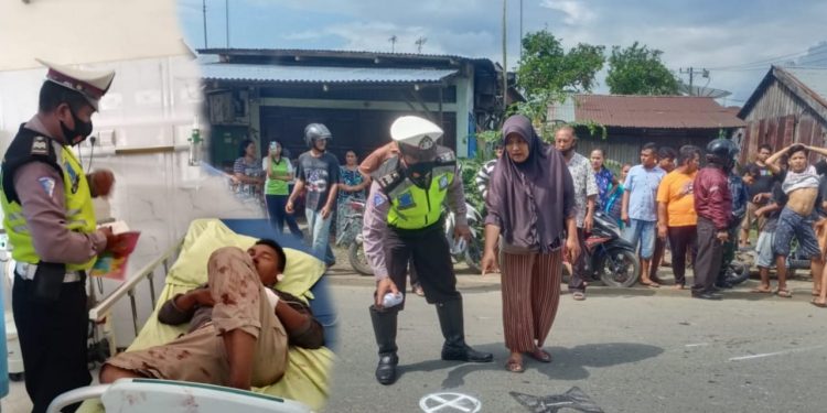 Kecelakaan Vario vs Vixion di Jalan Lintas Siantar-Limapuluh, Warga Batubara Tewas