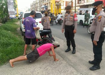 276 Orang Terjaring Razia Masker di Sibolga
