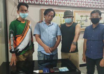 Polres Siantar Tangkap Pelaku Judi Togel Hongkong saat Sedang Makan di Warung